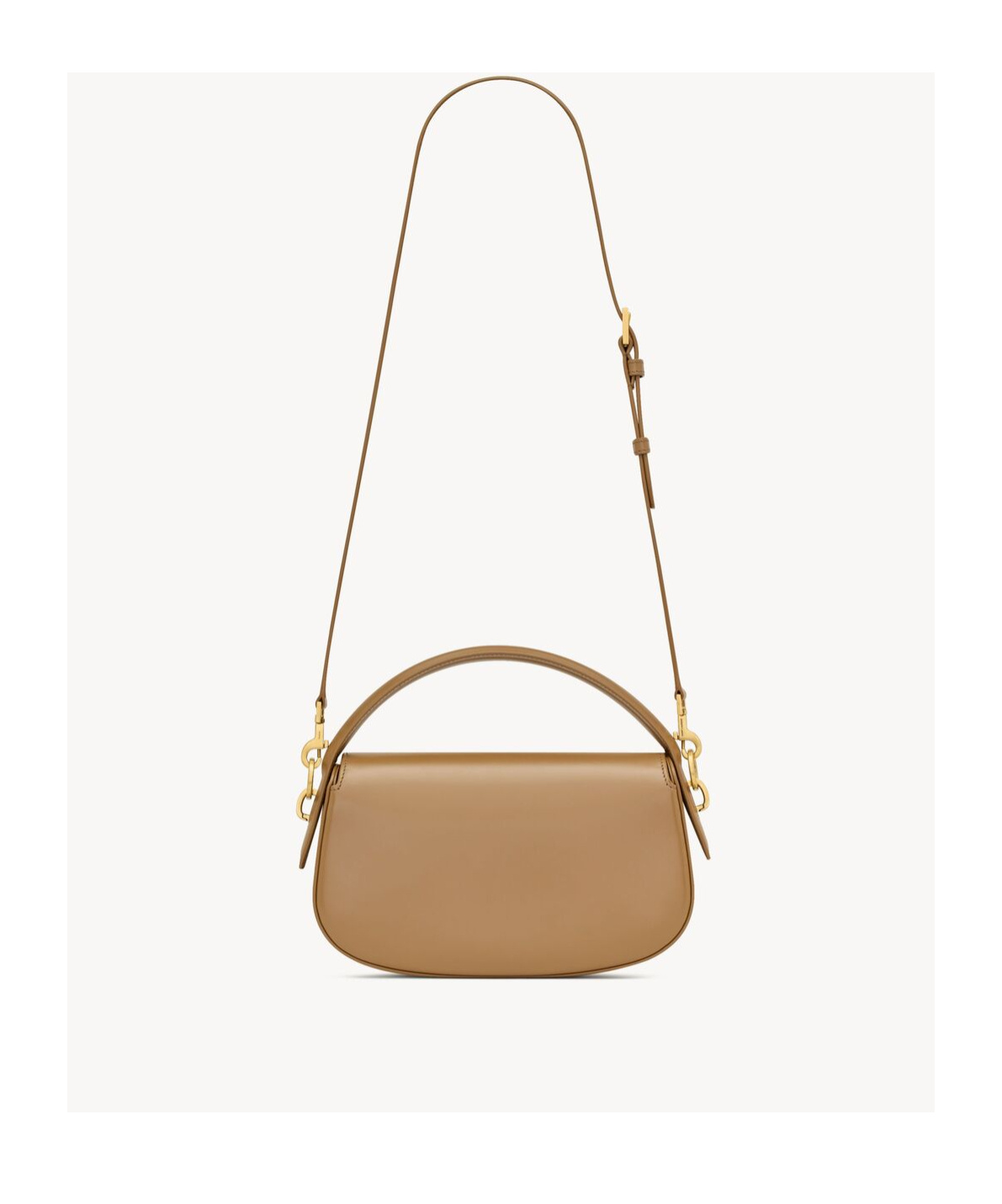Saint Laurent Voltaire Shoulder Bag In Nude