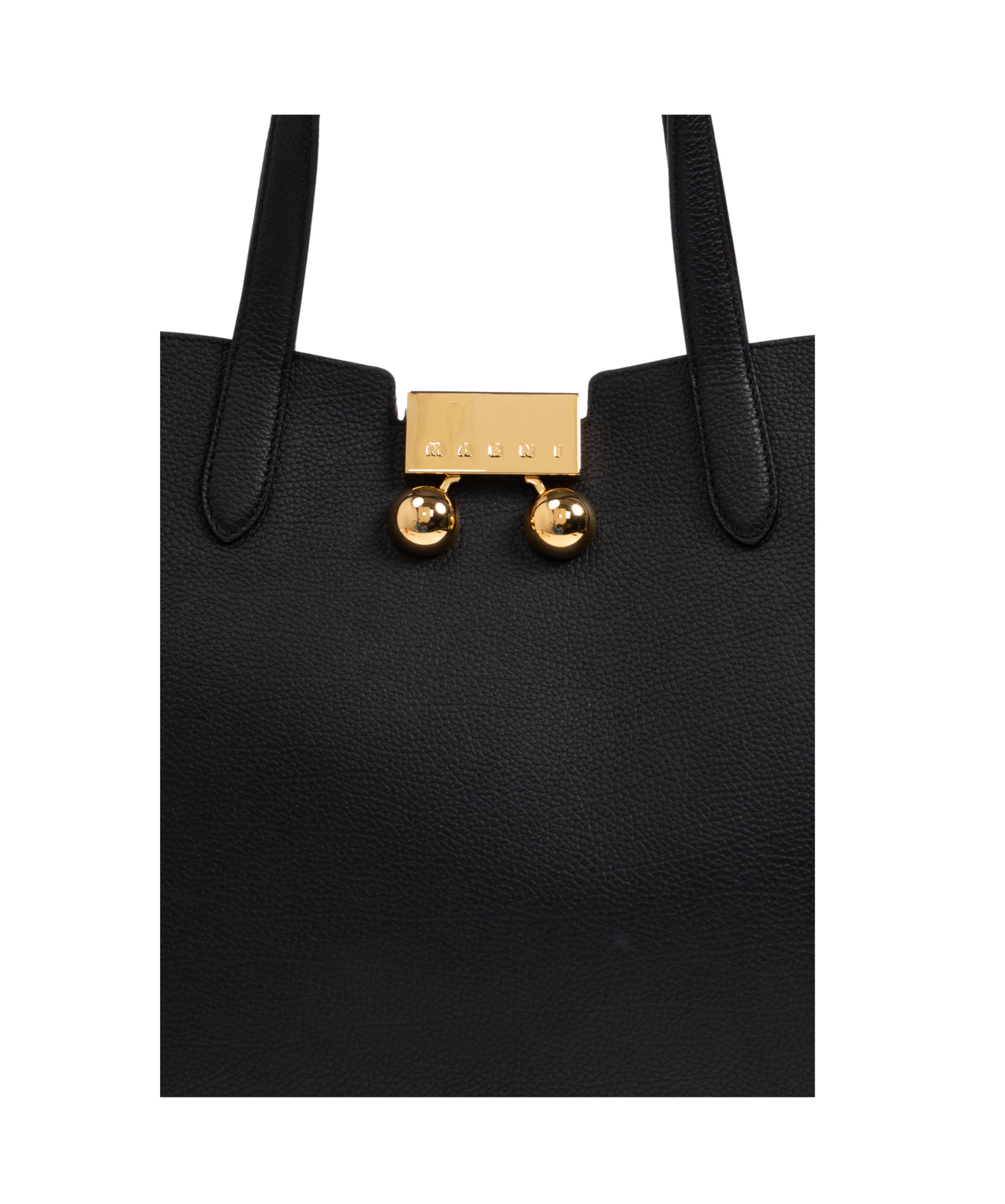 Shop Marni Medium Trunkaroo Tote Bag In Black