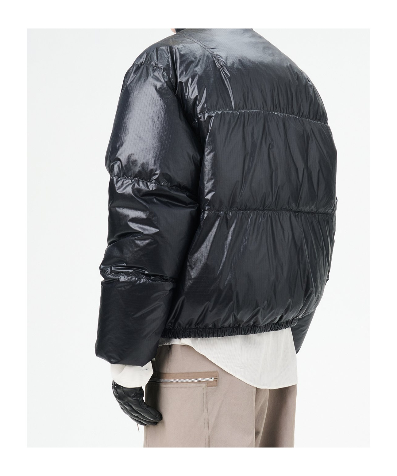 Our Legacy Inhale Puffa Puffer Jacket In Black