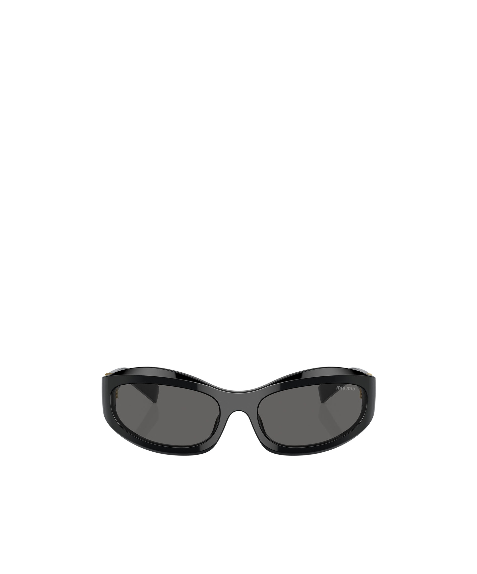 Miu Miu Acetate Square Mua03s Sunglasses In Black