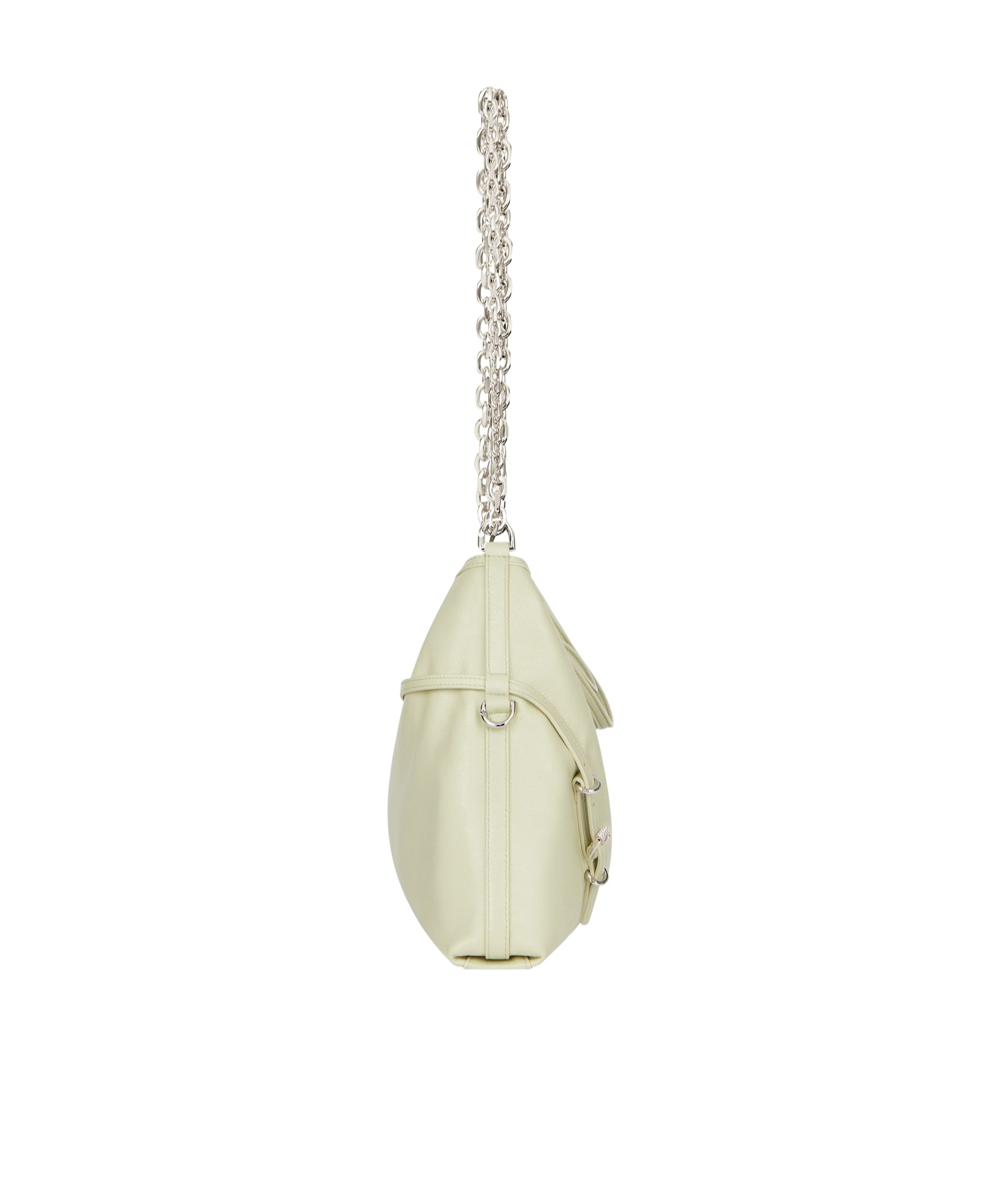 Givenchy Medium Voyou Leather Shoulder Bag In Nude