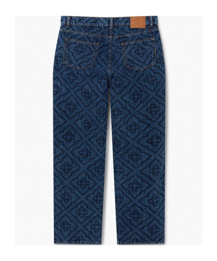 Casablanca Belt-loop Jeans In Blue