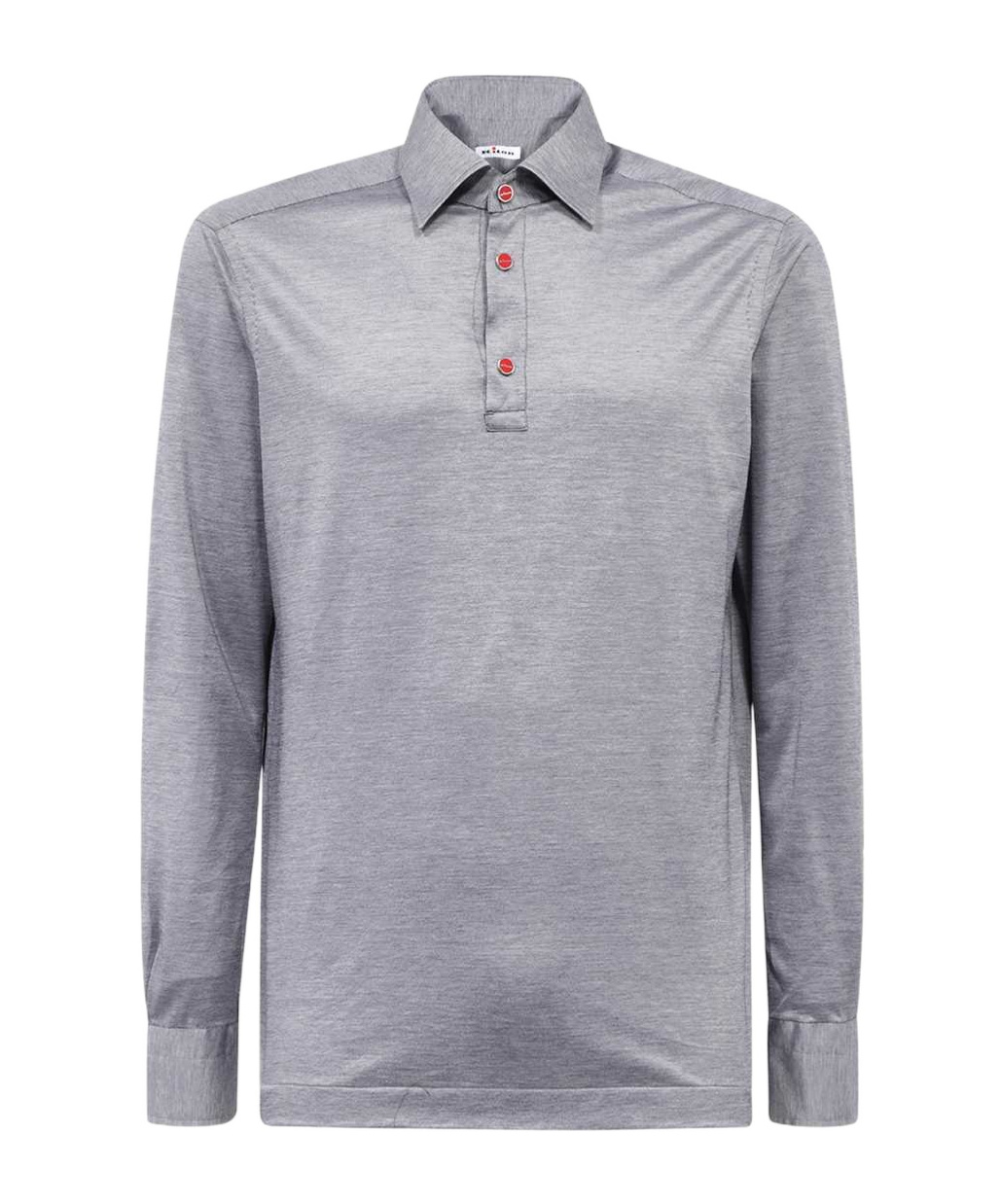 KITON LONG-SLEEVED POLO SHIRT 