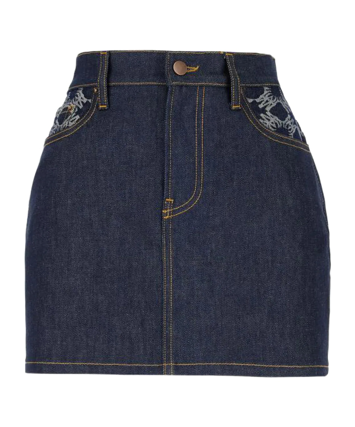 AMIRI DENIM MINI SKIRT 