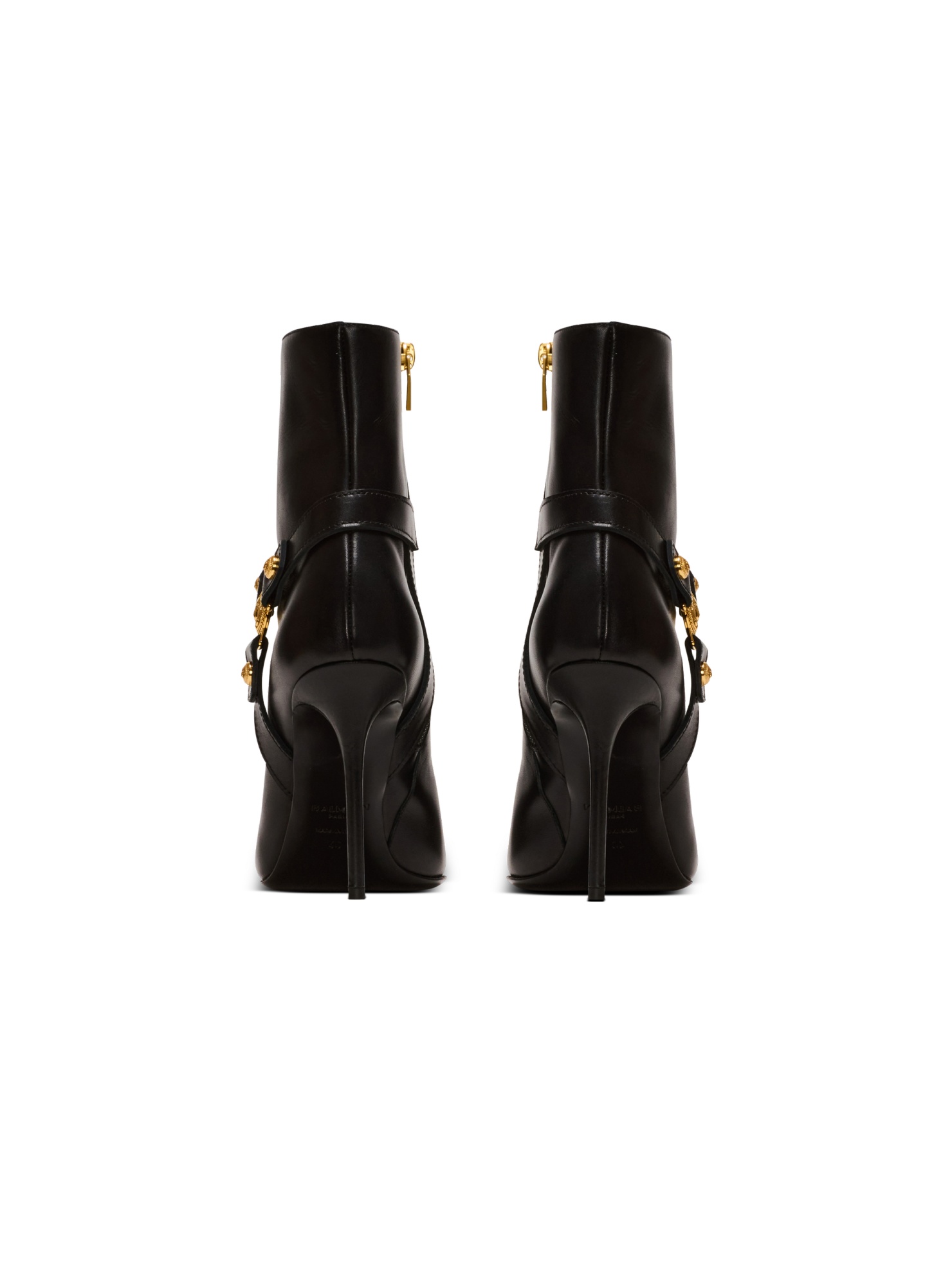 Balmain Boots In Black