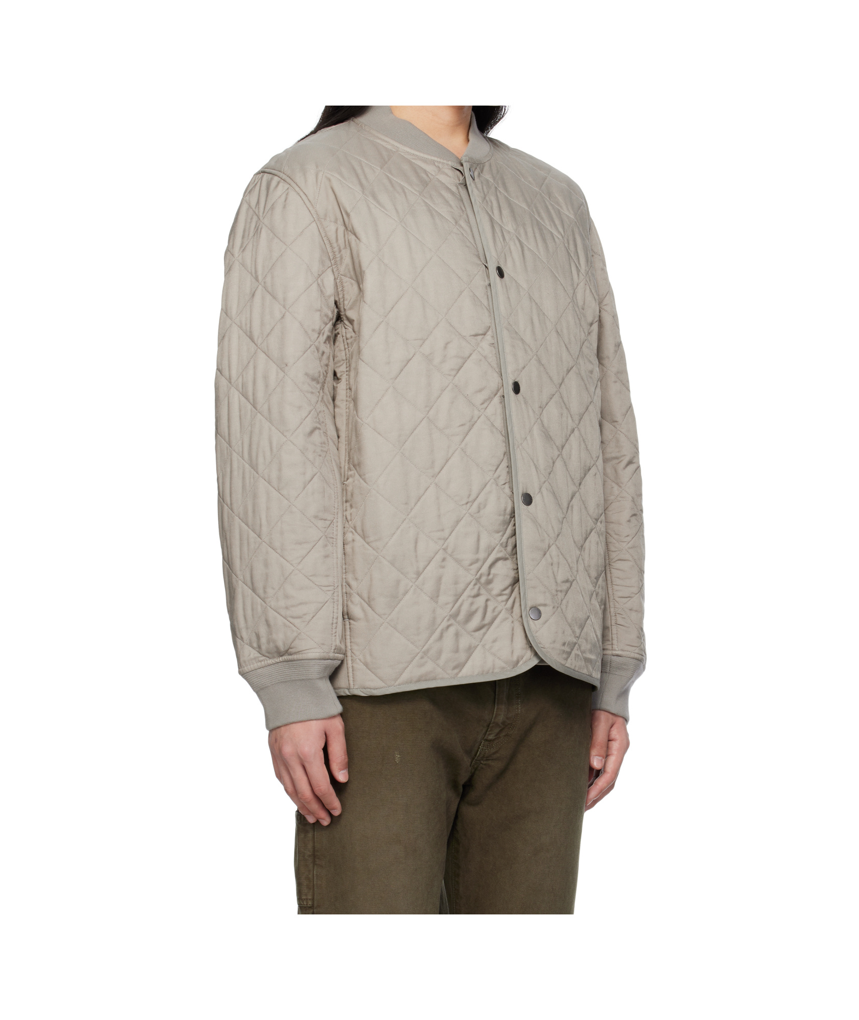Rag & Bone Gray Focus Quilted Liner Jacket