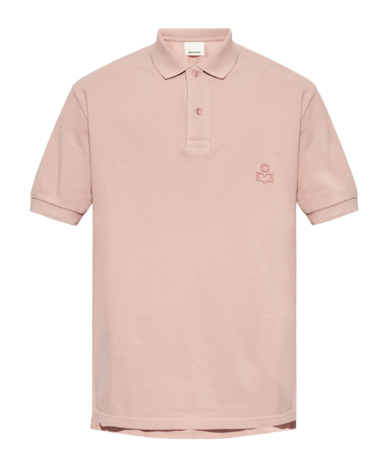 Isabel Marant Short-sleeved Polo Shirt In Nude