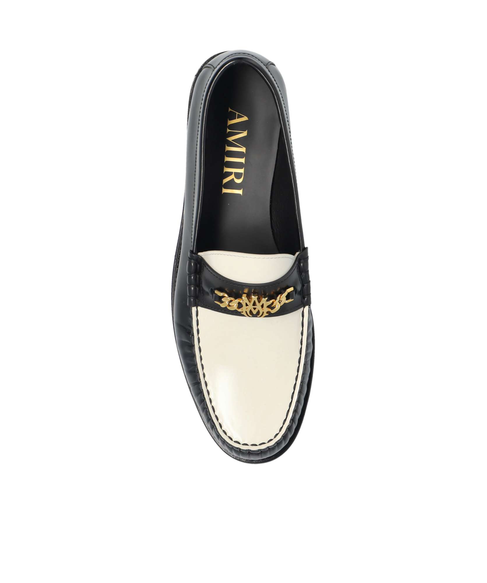 Amiri Ma Chain Loafers In Black