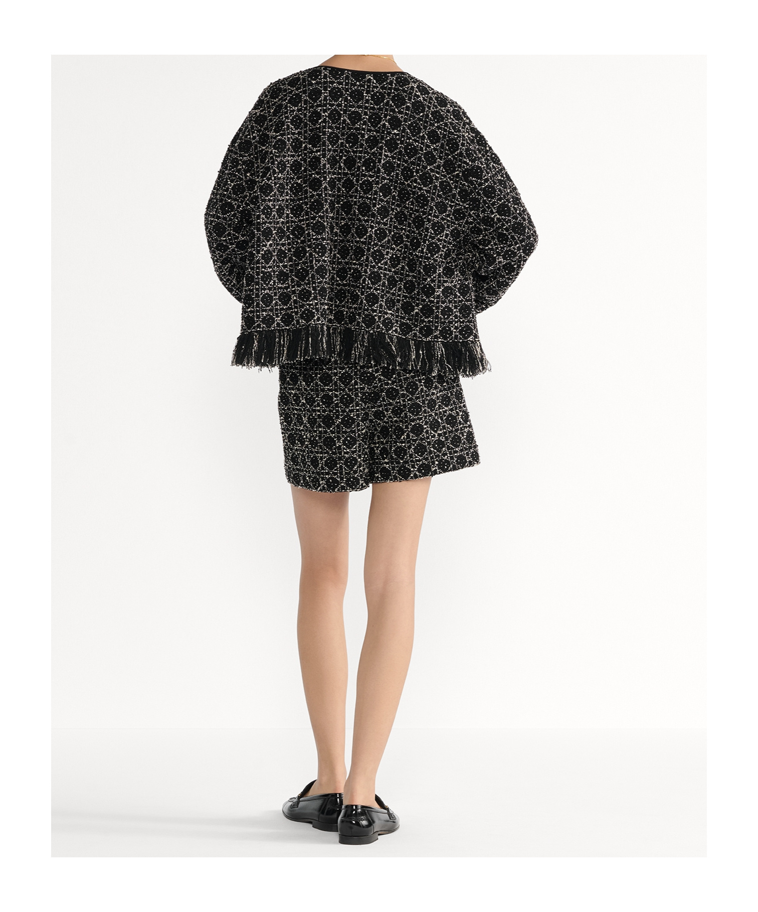 Dior Macrocannage Regular-fit Jacket In Multi