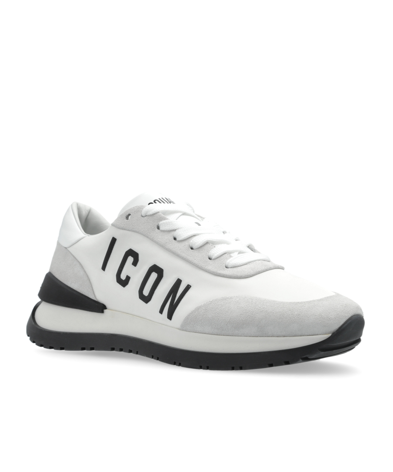 Dsquared2 Low-cut Lace-up Sneakers In White