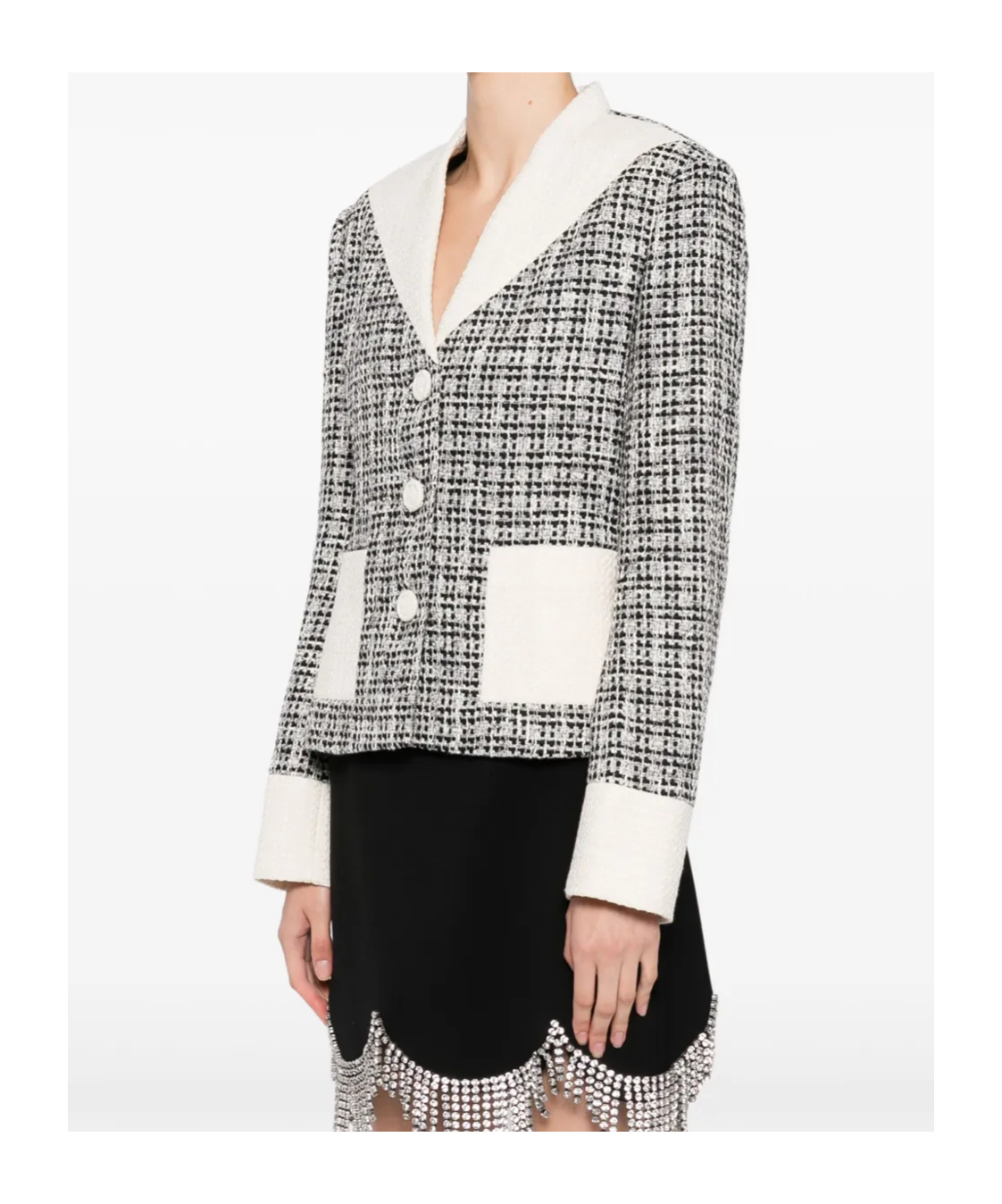 Kimhēkim Malevich Tweed Jacket In Multi
