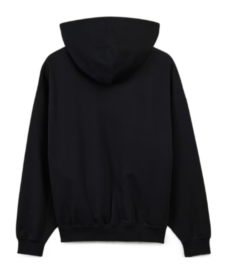 Y-3 Graphic Hoodie In Black