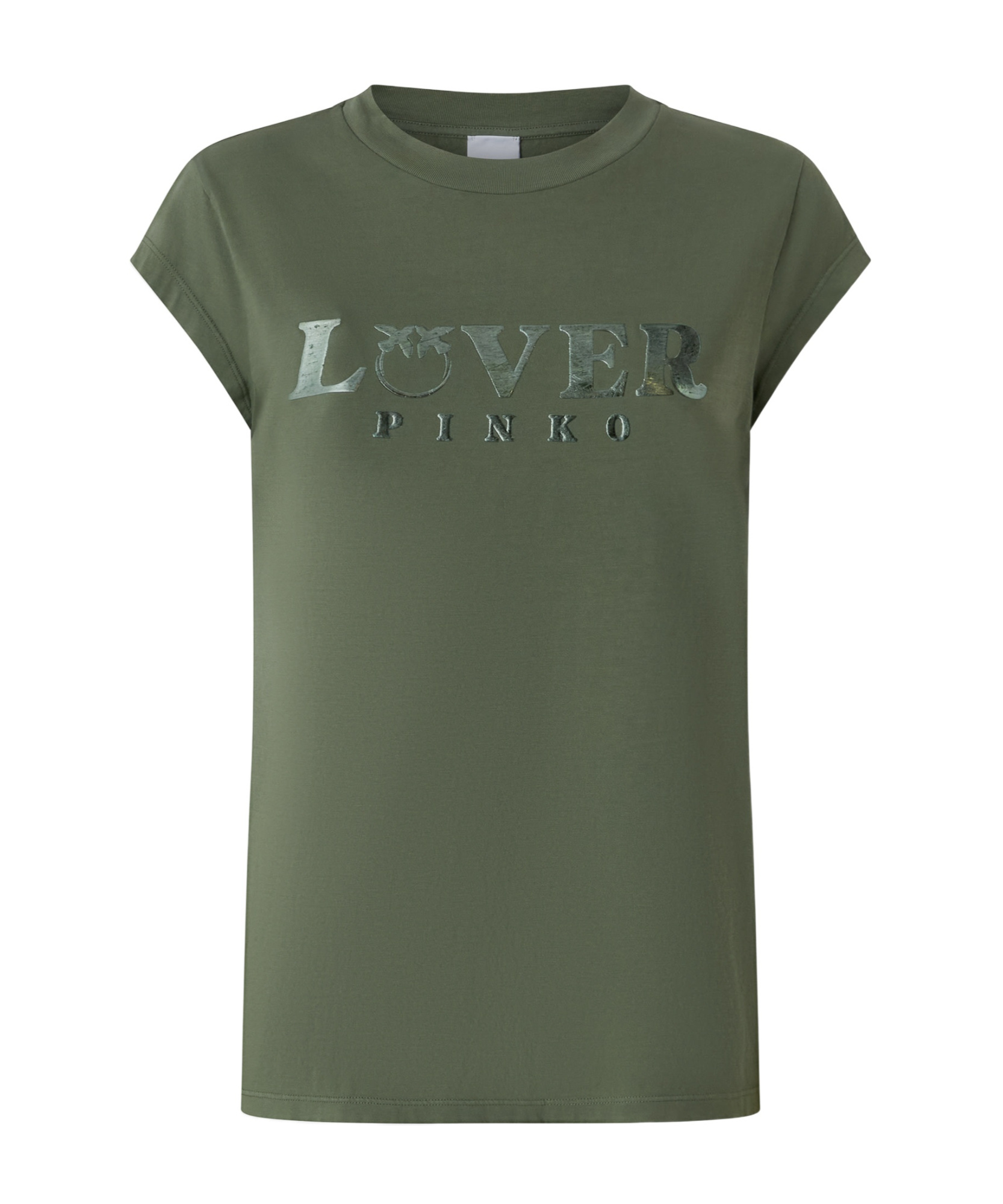 Pinko Printed T-shirt In Green
