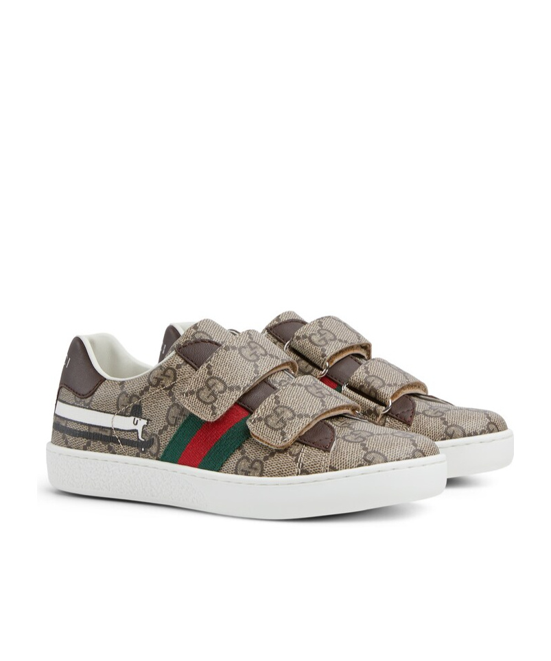 Gucci Children's Ace Sneaker In Multi