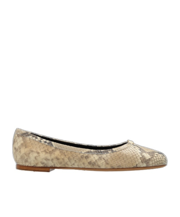 Shop Chloé Marcie Ballet Pumps In Nude