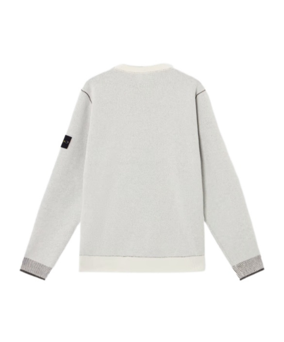 Stone Island Compass-badge Sweatshirt In Nude