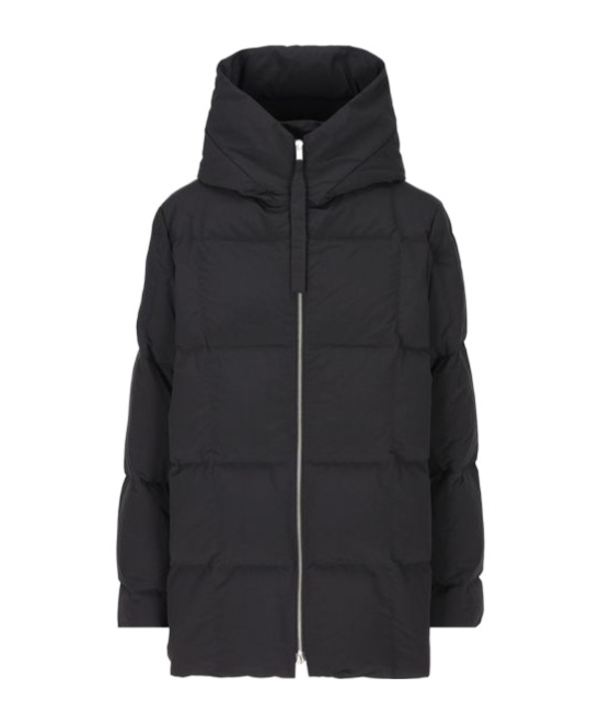 Jil Sander Puffer In Black Polyester In Black