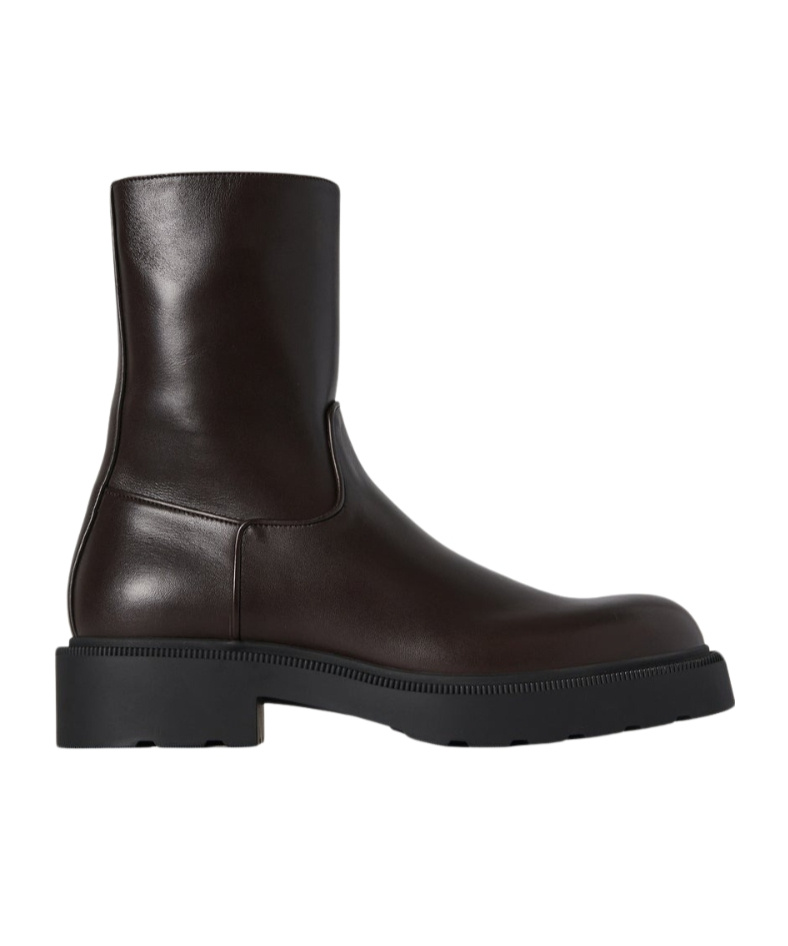 The Row Round Toe Ankle Boots