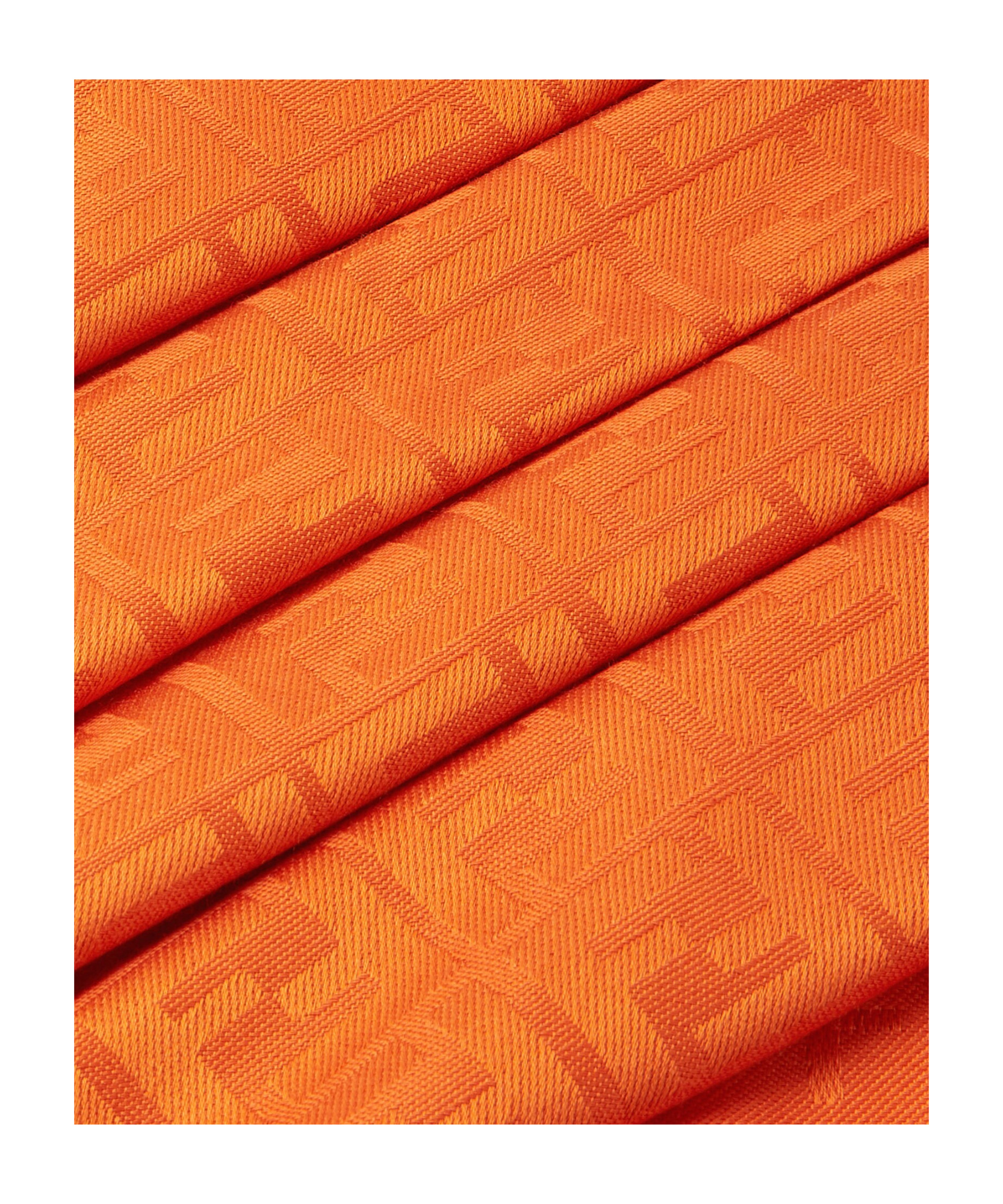 Fendi Ff-motif Shawl In Orange