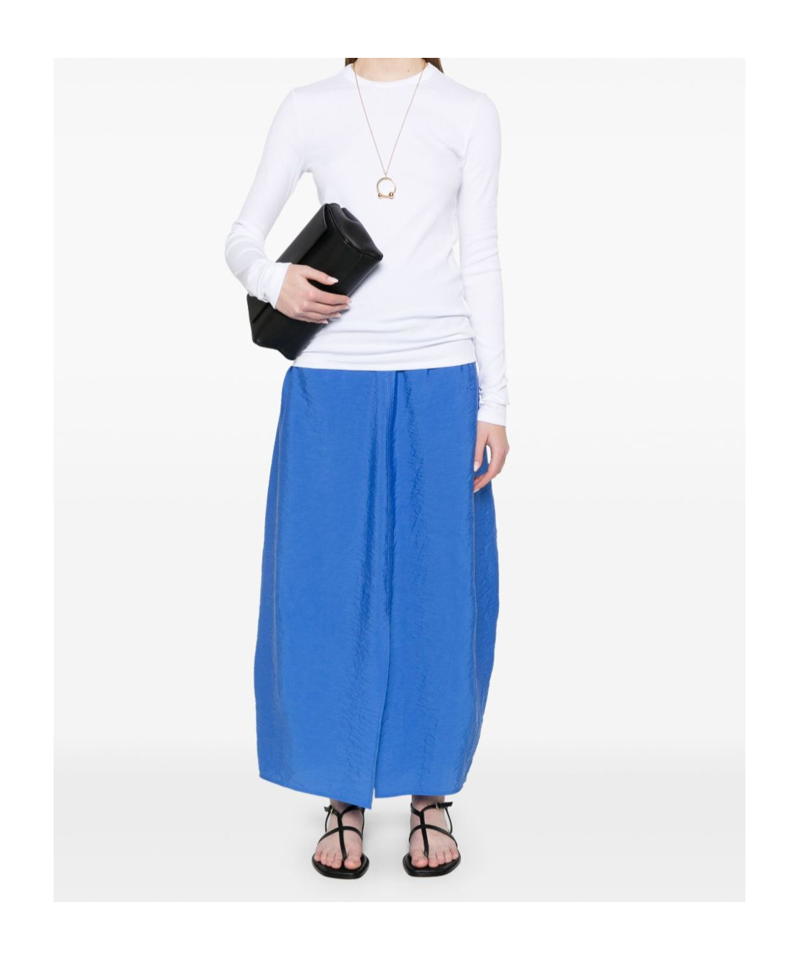Totême Long-sleeved T-shirt In White