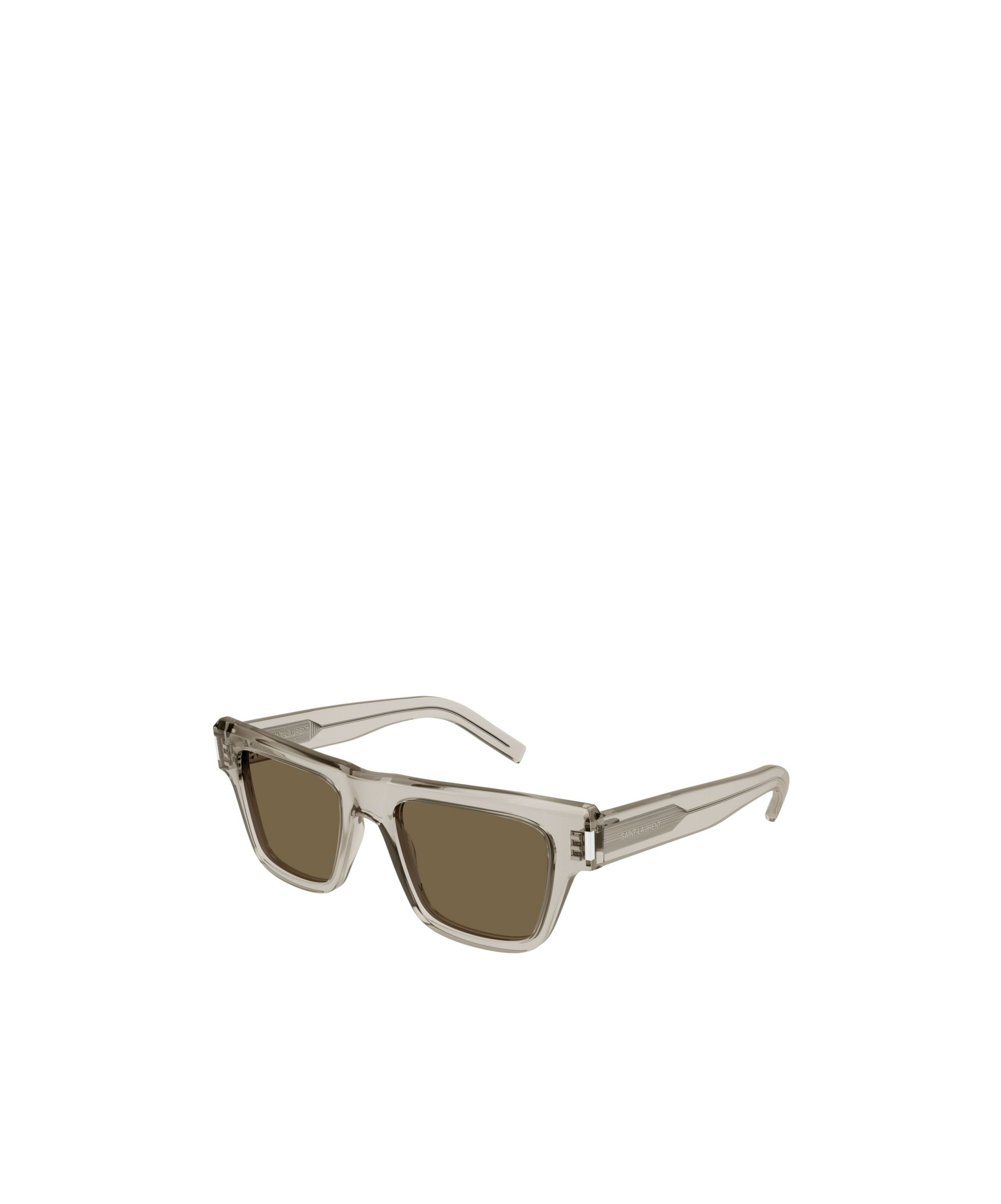 Saint Laurent Sl 469 Square-frame Sunglasses In Brown