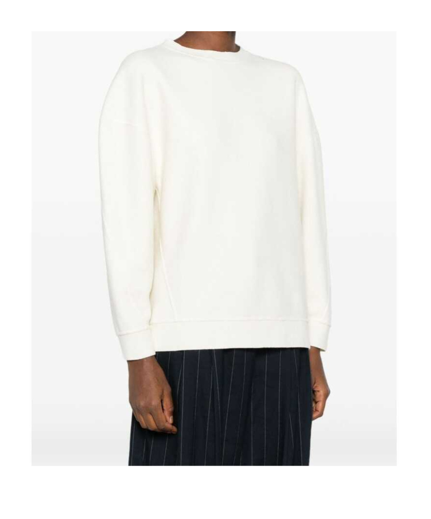 Max Mara Long-sleeved Sweater In White