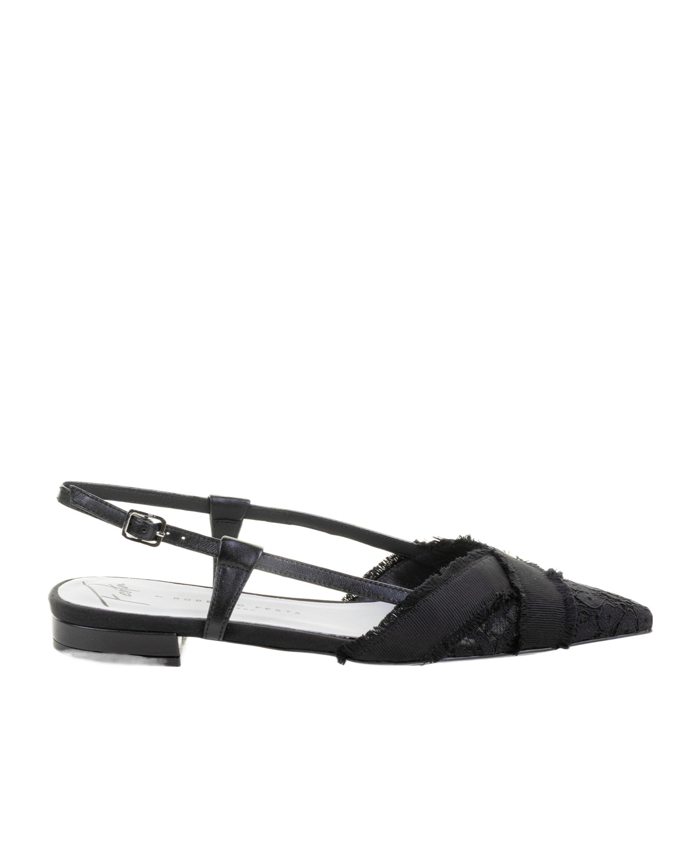 Roberto Festa Pointed Flat Sandals