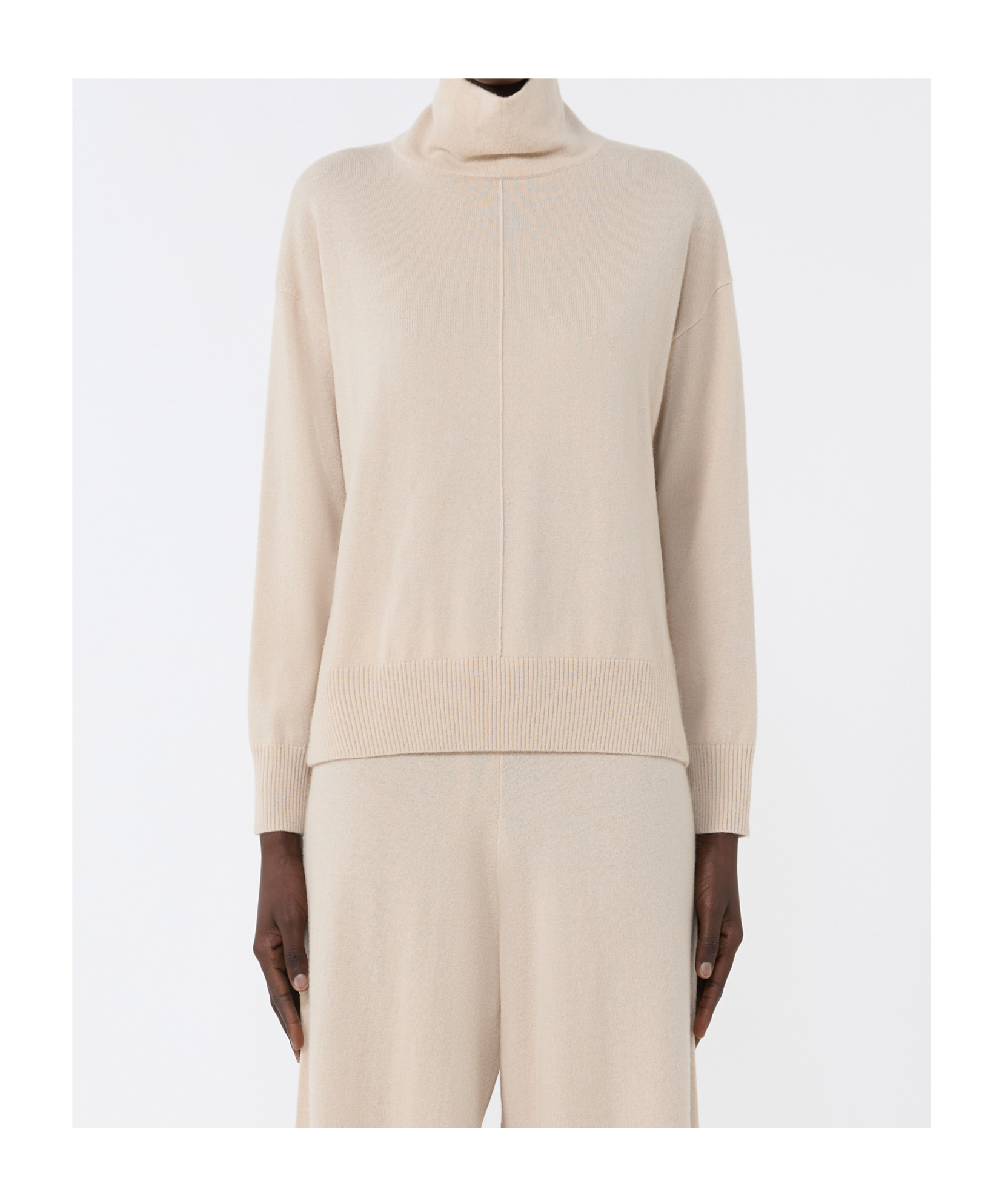 Weekend Max Mara Long-sleeved Sweater In Neutral
