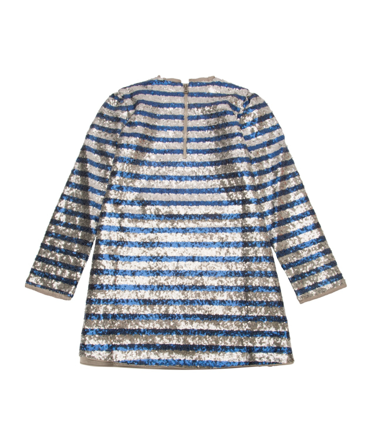 Zadig & Voltaire Striped Sequined Dress In Multicolor