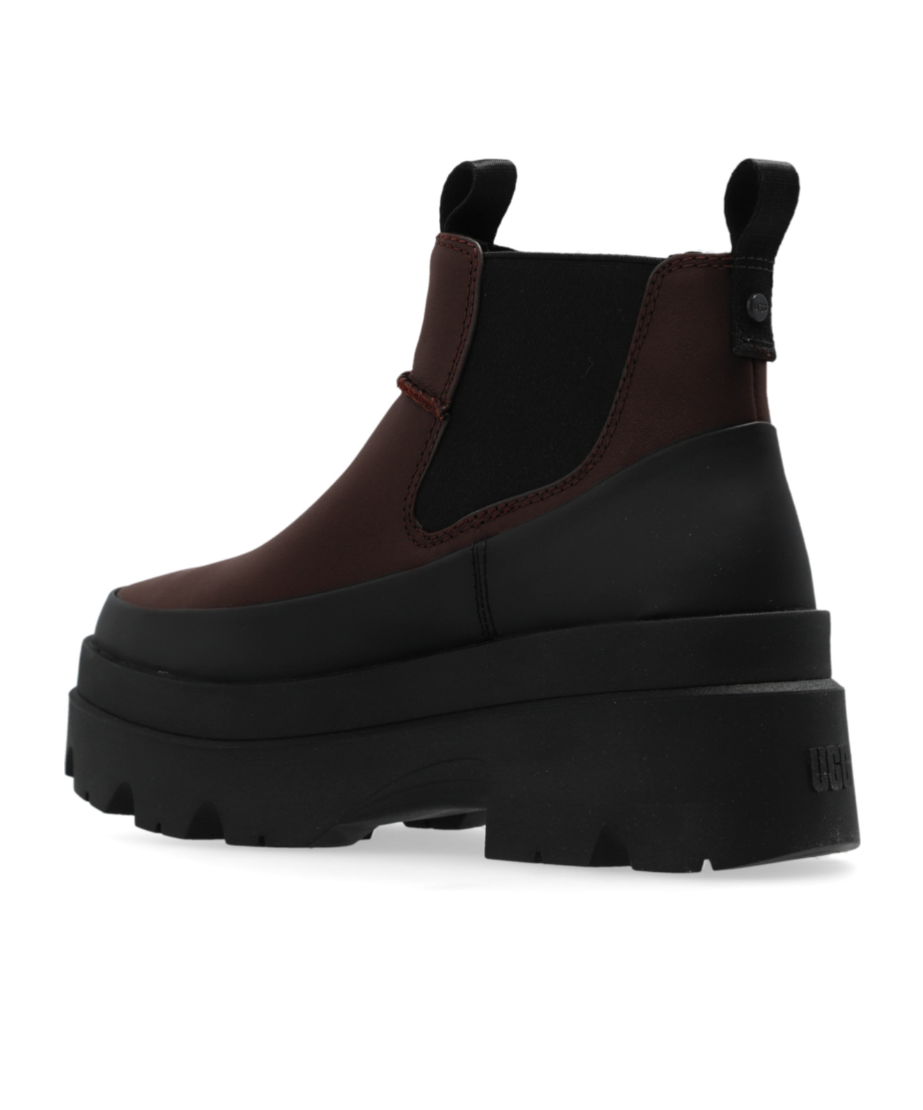 Ugg Round-head Short Boots In Black
