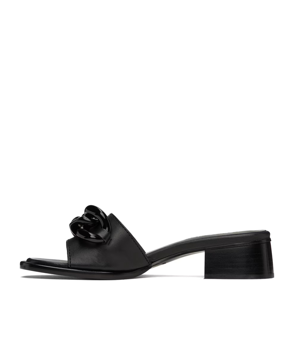 See By Chloé Monyca Horse String High-heeled Sandals In Black