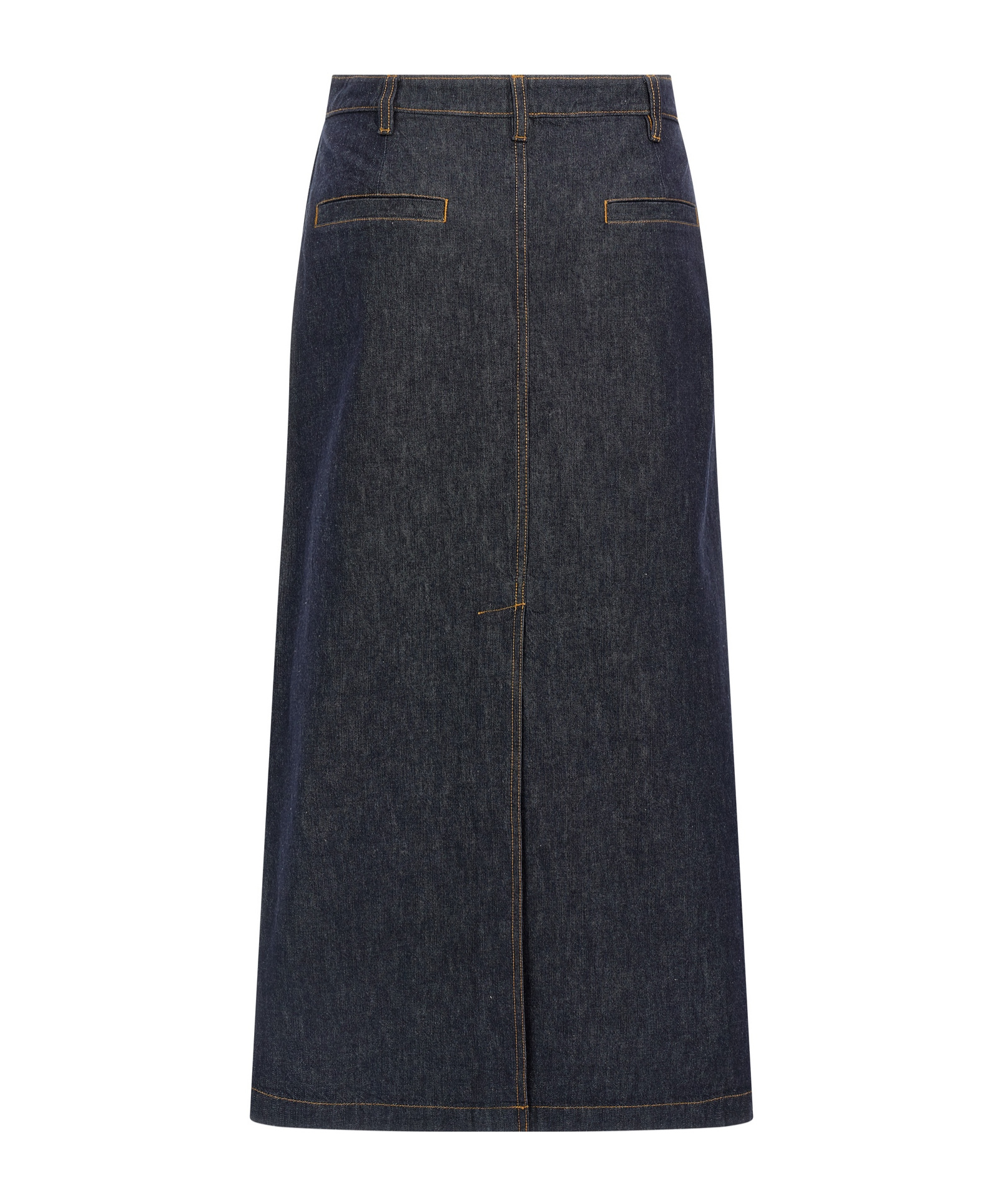 Theory Blue Denim Skirt In Black