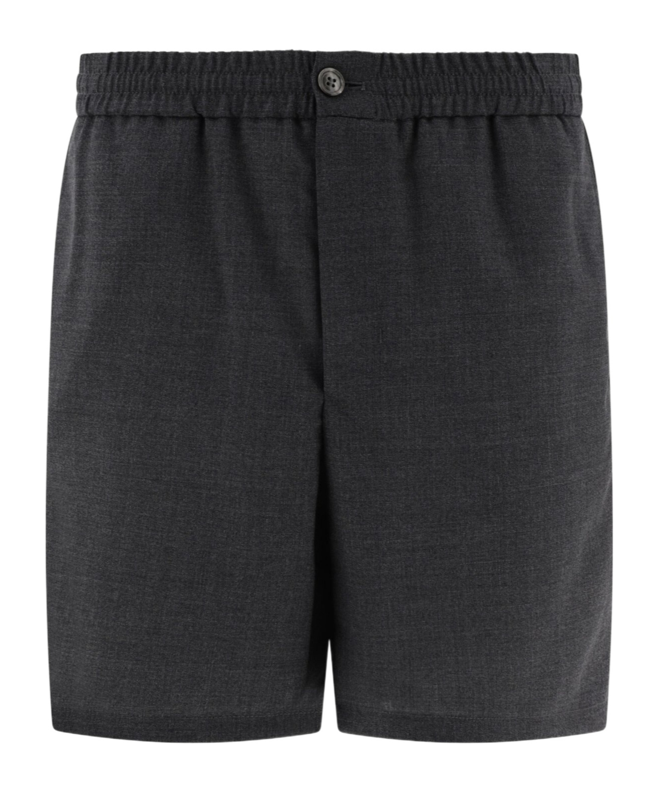 Shop Ami Alexandre Mattiussi Ami Tailored Shorts In Black