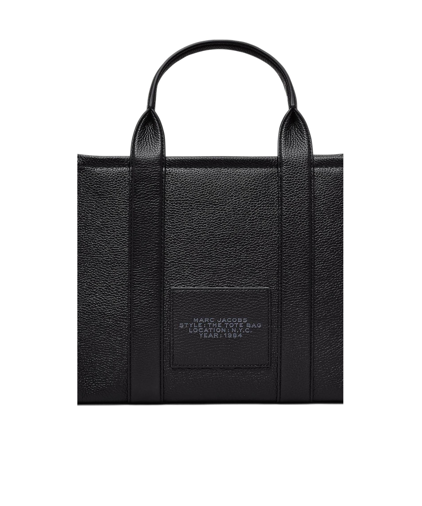 Marc Jacobs Embossed Shoulder Bag In Black