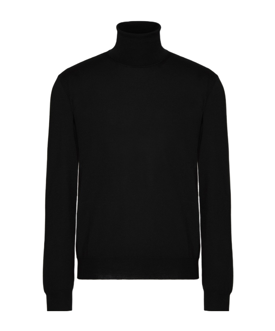 Valentino Black Vlogo Signature Turtleneck In Black