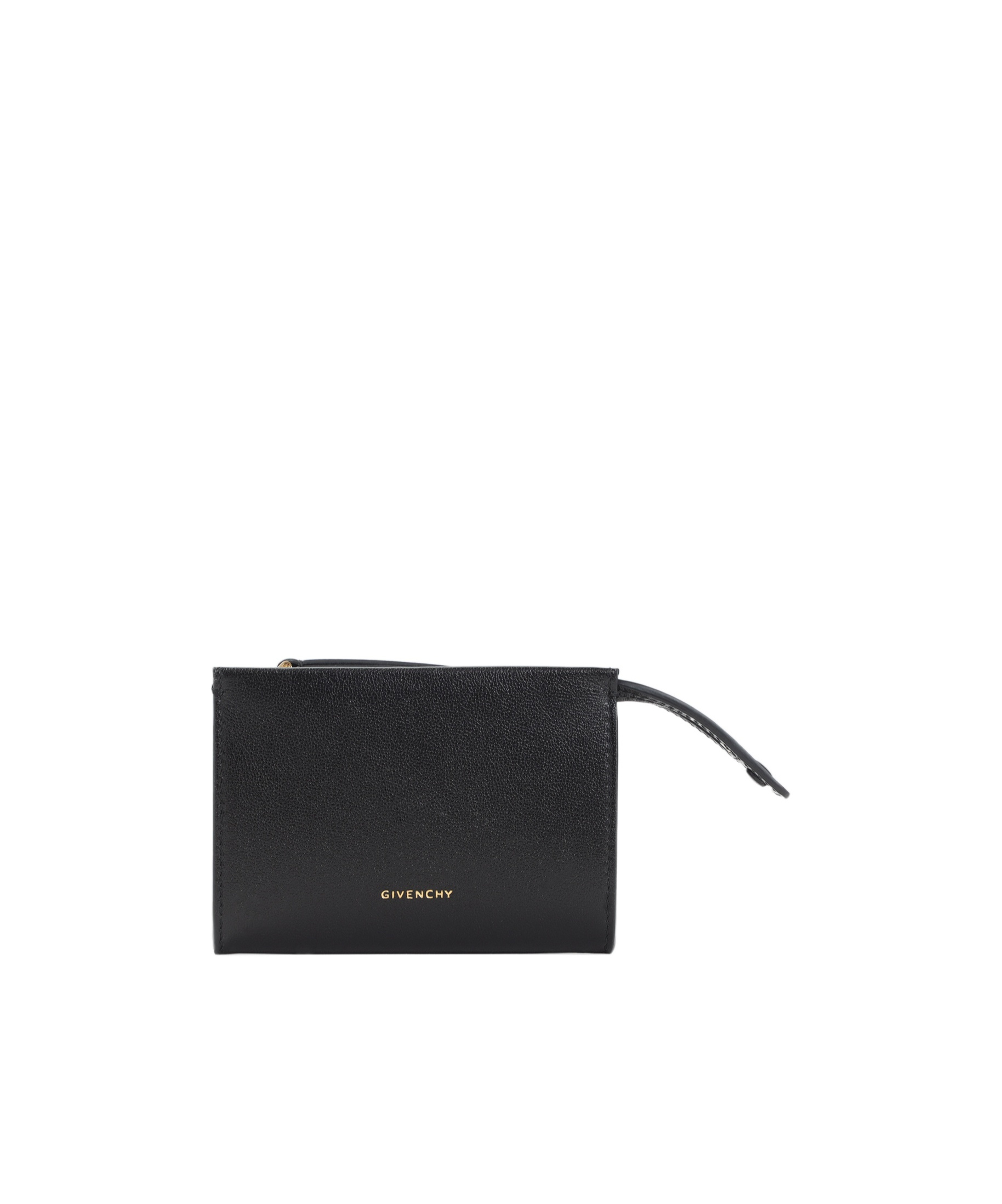 Givenchy Zipper Card Holder In Black