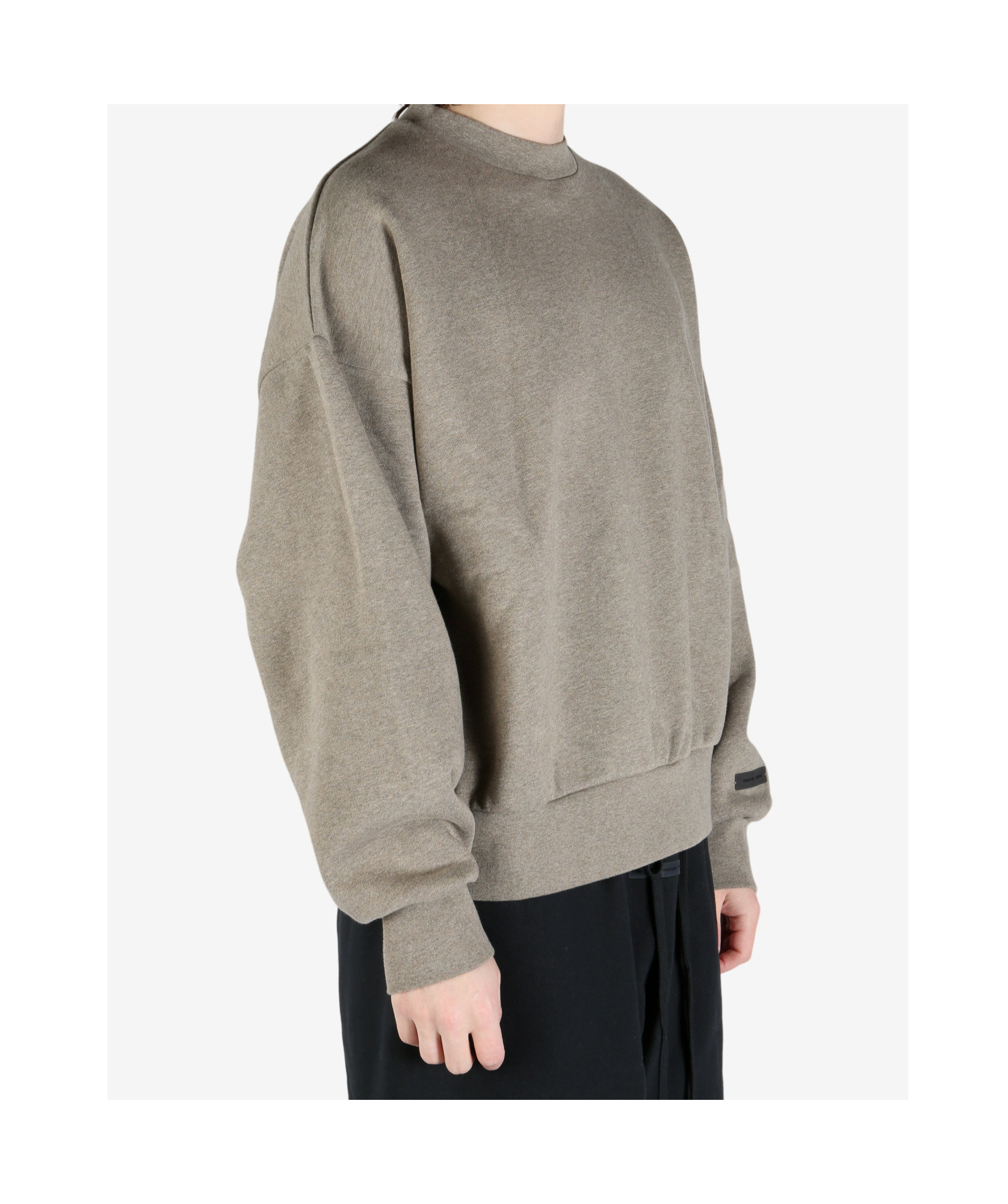 Essentials Long Sleeve Sweatshirt In Nude