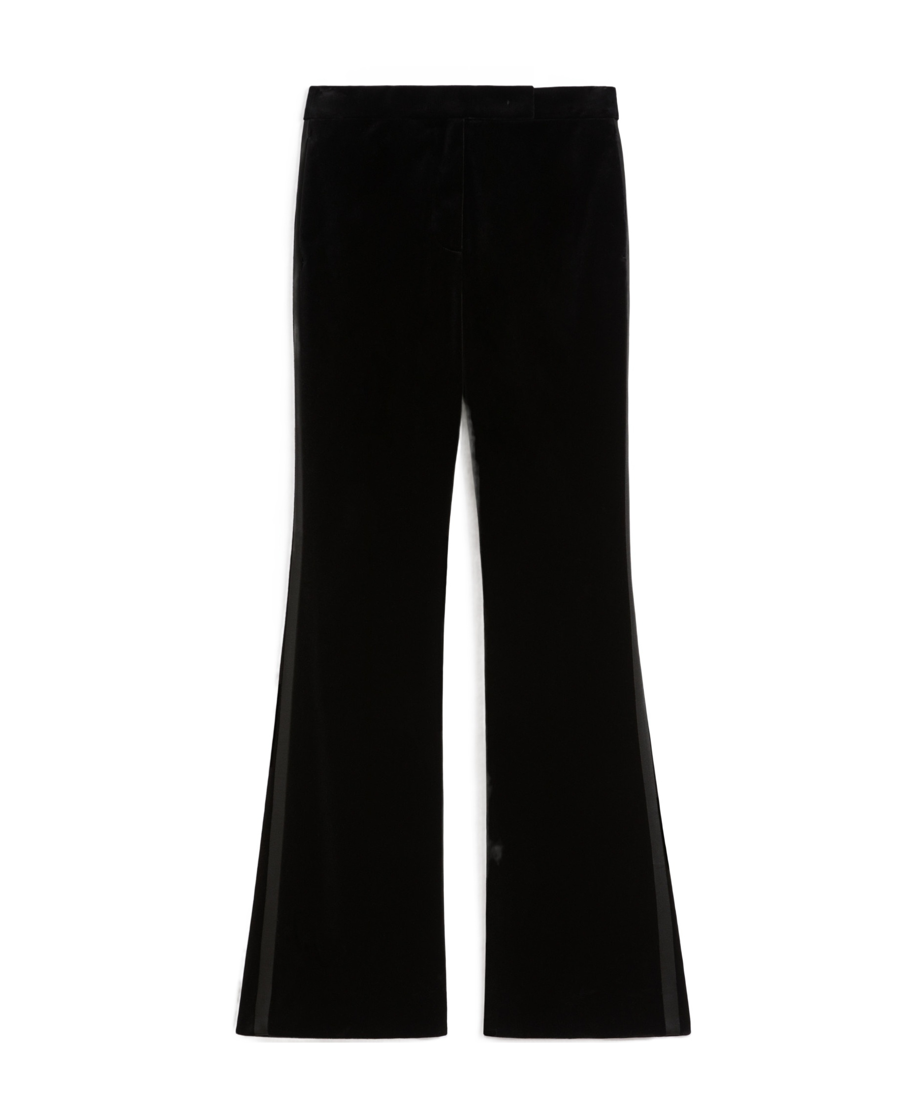 Max Mara Marzia Elastic-waist Palazzo Pants In Black