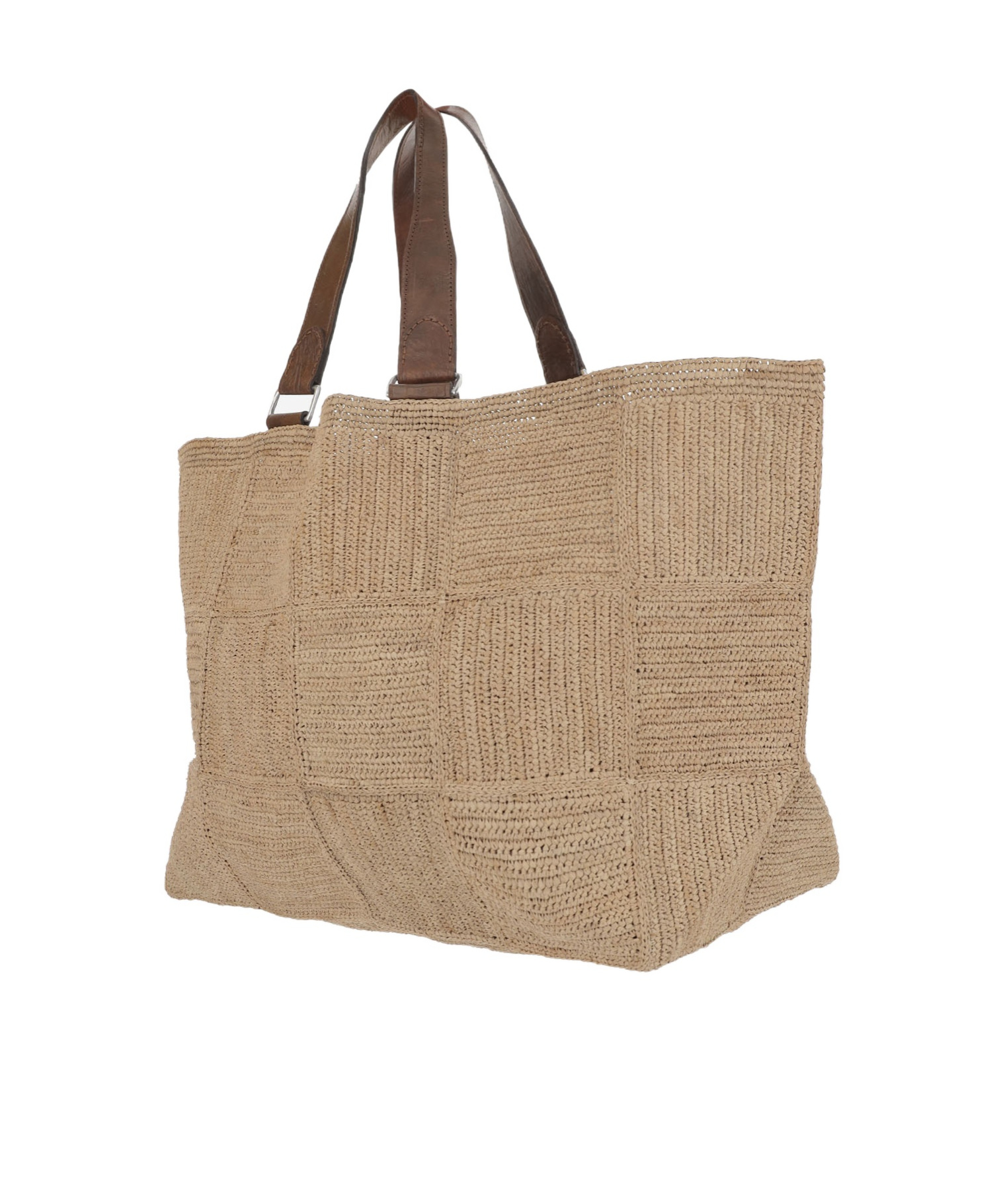 Ibeliv Beige Miray Raffia Tote