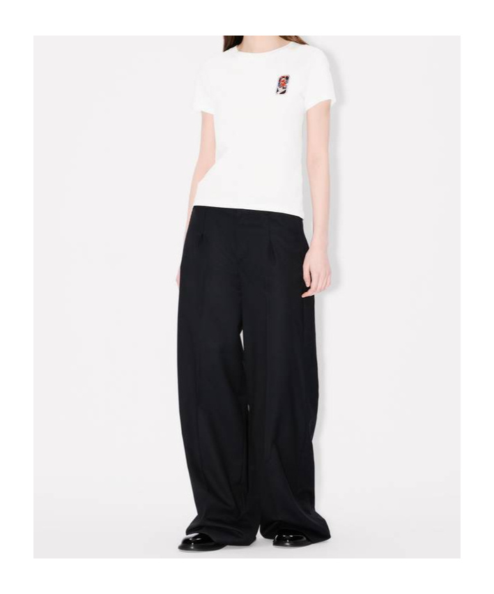 Kenzo ' City' T-shirt In Cotton In White