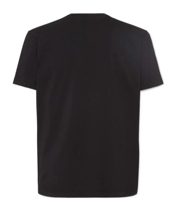 Dsquared2 Black T-shirt With 30th Anniversary Pink Print In Black