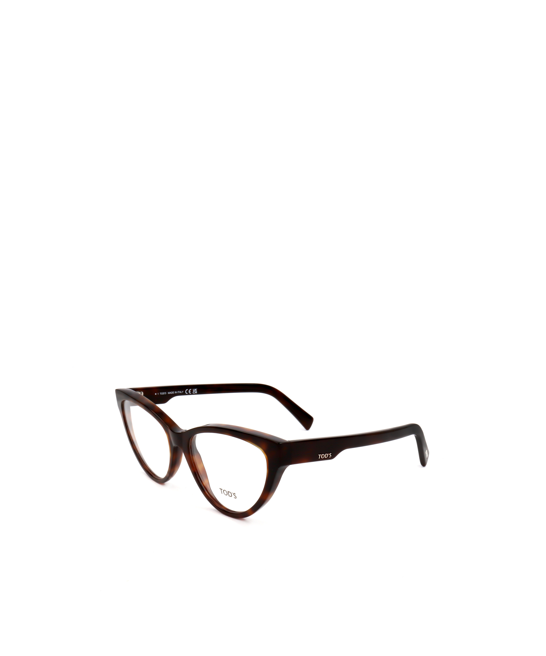 Shop Tod's Cat-eye Flat Mirror In Black
