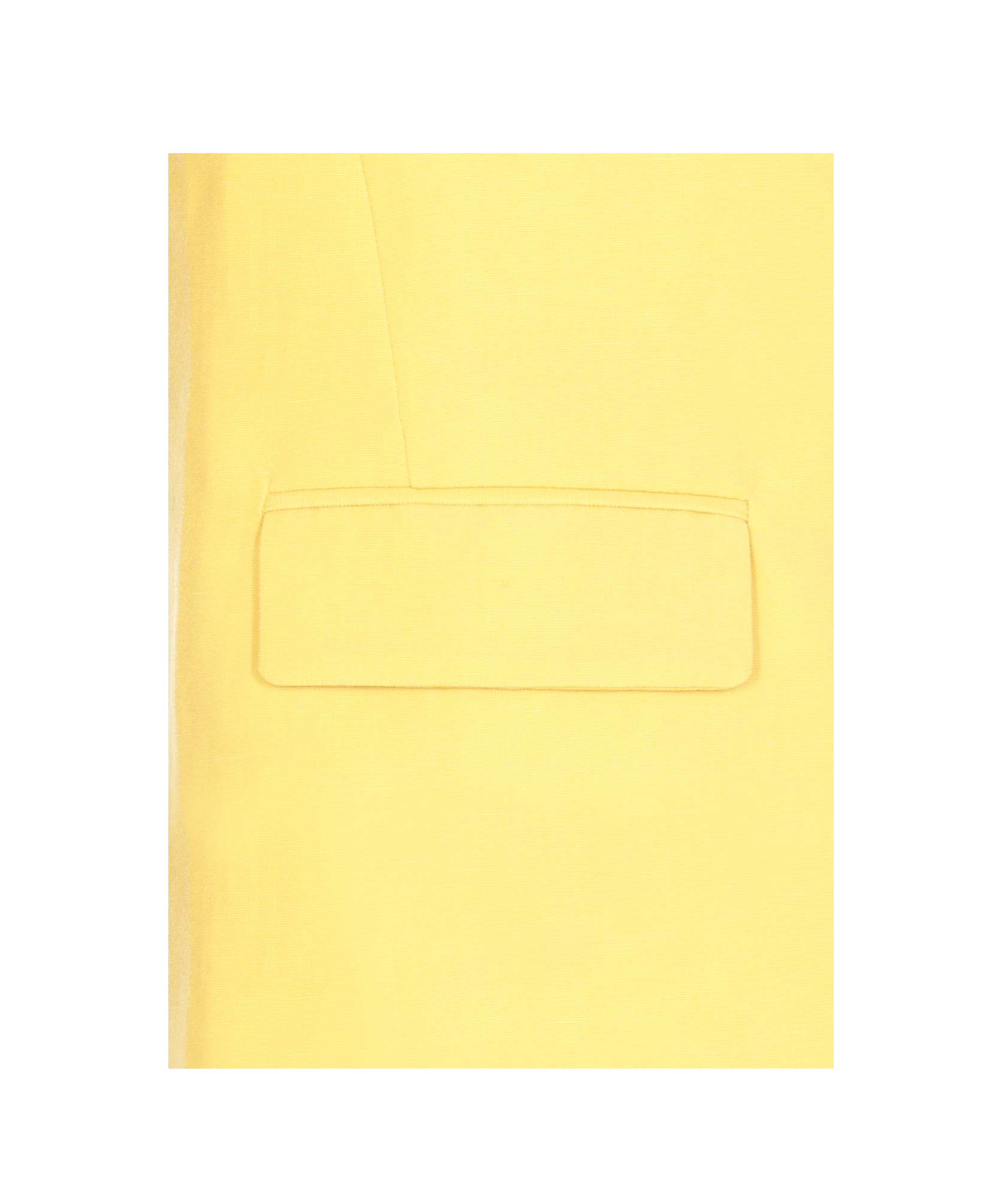 Fabiana Filippi Long Sleeved Buttoned Jacket In Yellow