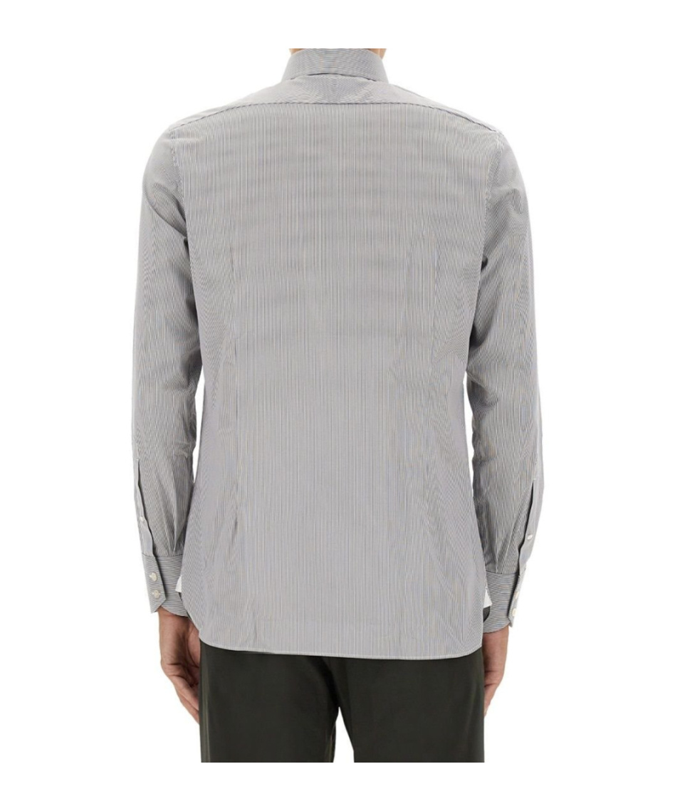 Tom Ford Shirt Striped Pattern Collar Button-down In Multi