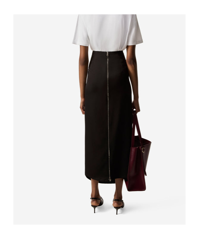 Coperni Zippered Skirt In Black