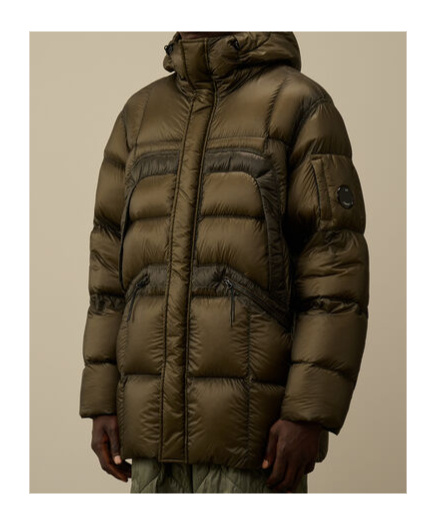 Shop C.p. Company D. D. Shell Jacket In Black
