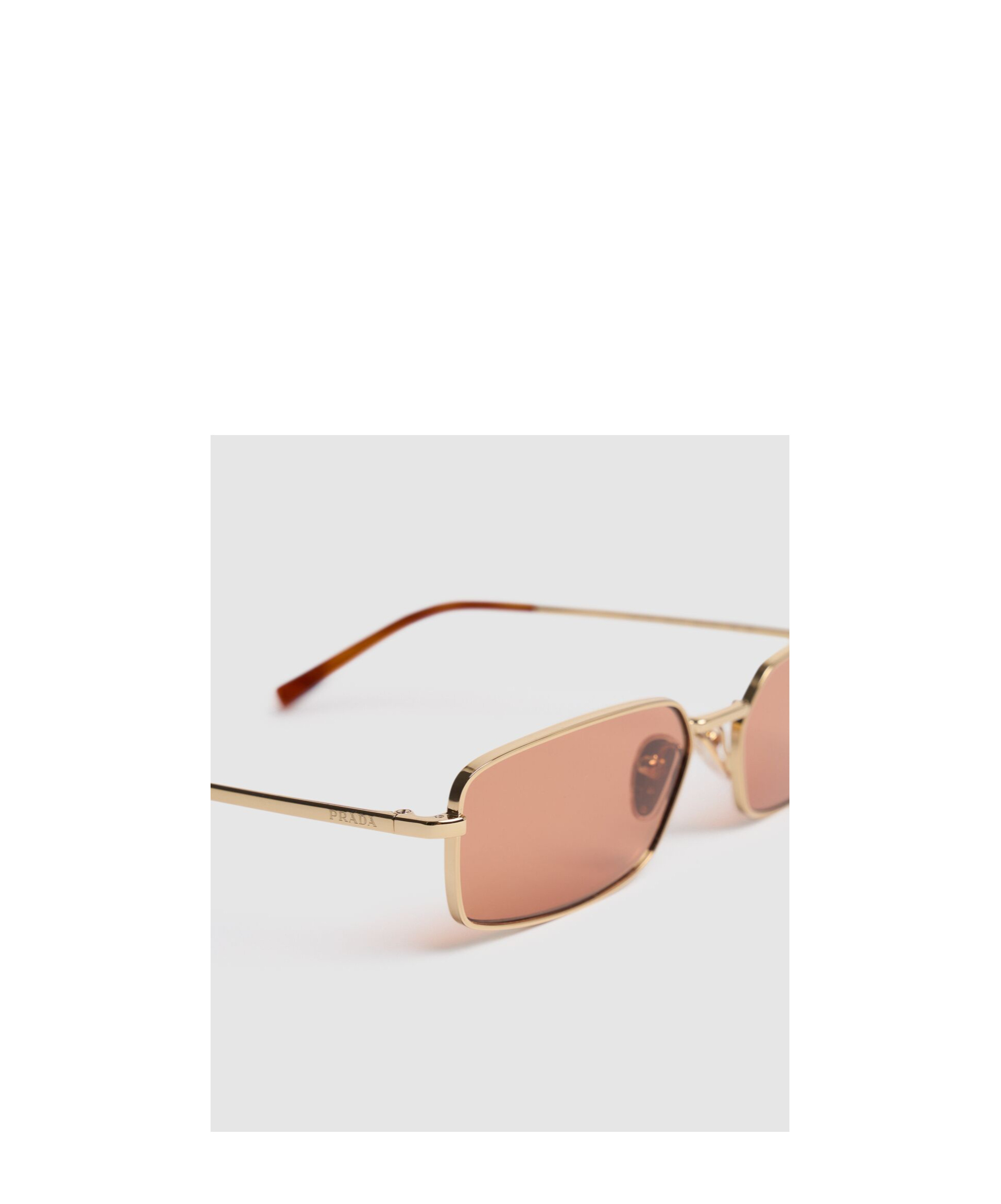 Prada Square Sunglasses In Pink