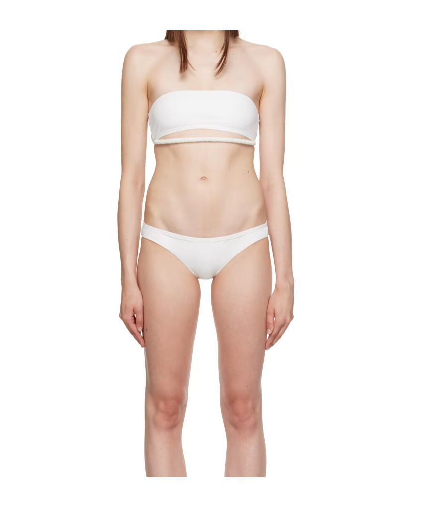 Christopher Esber White Seed Bikini