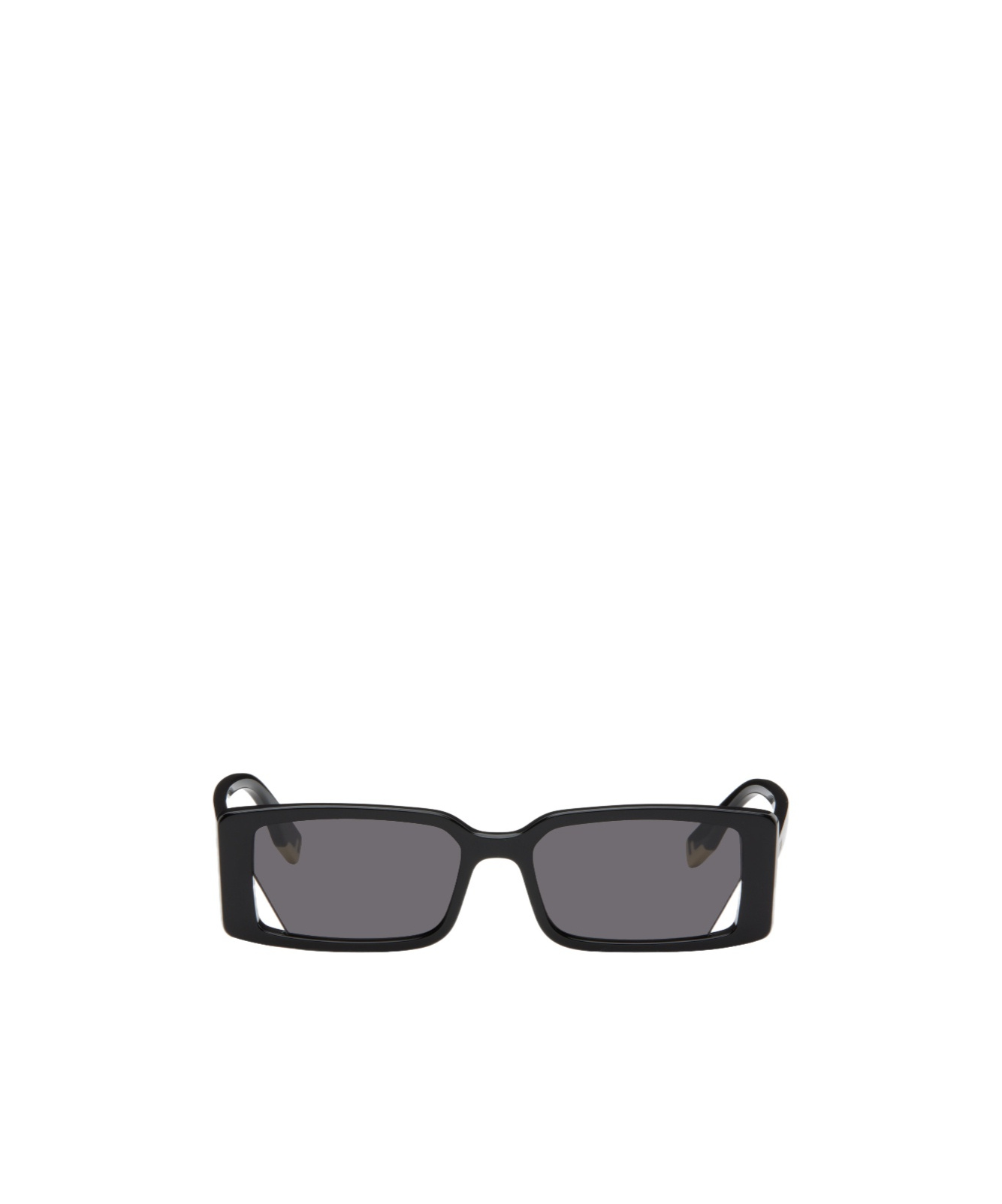 Fendi Way Rectangular Sunglasses, 53mm In Black