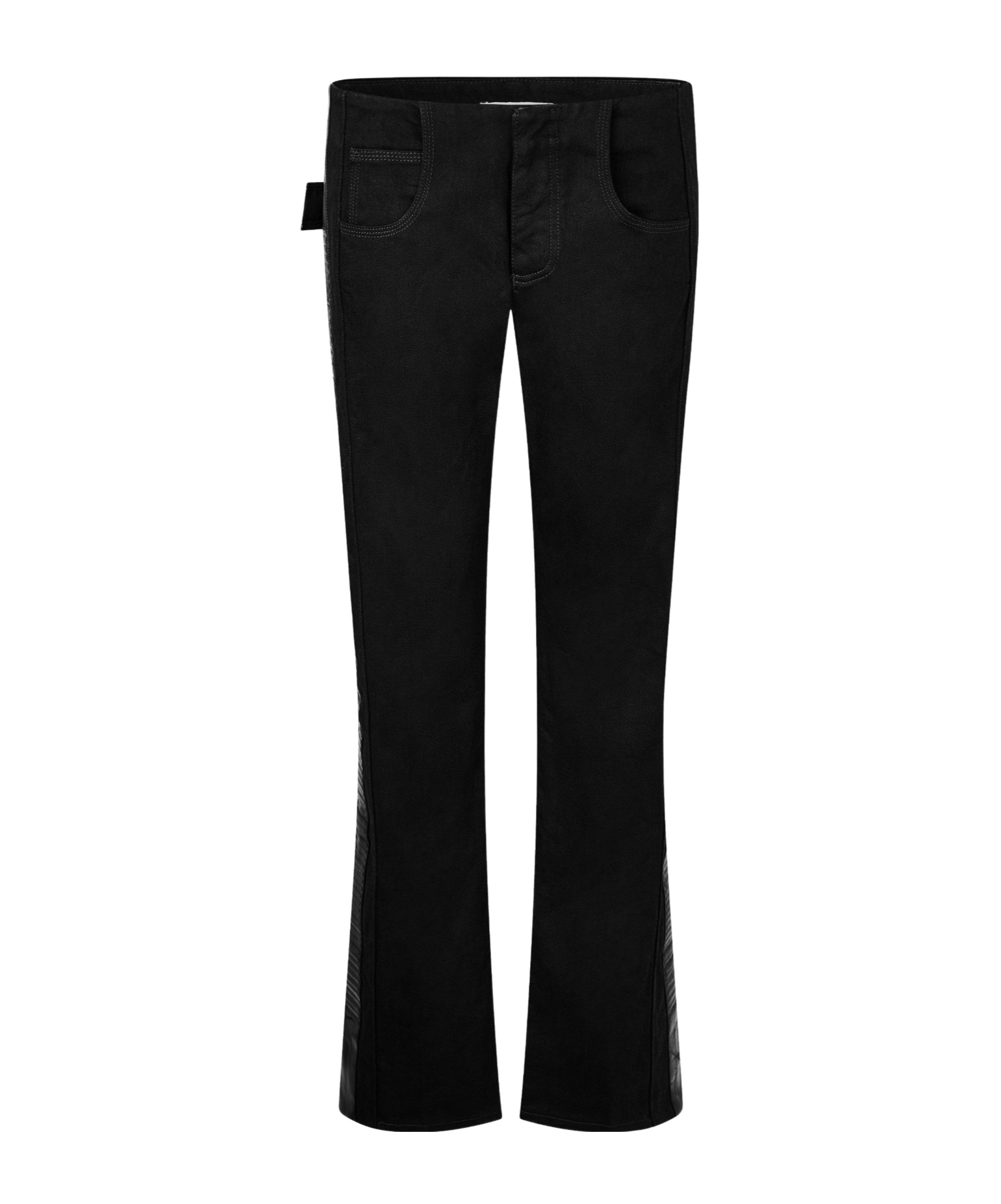 Bottega Veneta Casual Straightleg Trousers In Black